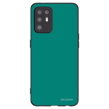 Picasee fekete szilikon tok az alábbi mobiltelefonokra OPPO A94 5G - Emerald Mist