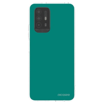 Picasee átlátszó szilikon tok az alábbi mobiltelefonokra OPPO A94 5G - Emerald Mist