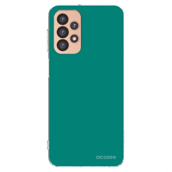Picasee átlátszó szilikon tok az alábbi mobiltelefonokra Samsung Galaxy A23 A236B 5G - Emerald Mist