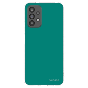 Picasee átlátszó szilikon tok az alábbi mobiltelefonokra Samsung Galaxy A73 5G - Emerald Mist