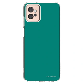 Picasee átlátszó szilikon tok az alábbi mobiltelefonokra Motorola Moto G32 - Emerald Mist