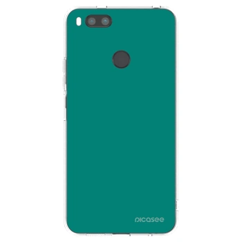 Picasee átlátszó szilikon tok az alábbi mobiltelefonokra Xiaomi Redmi A1 - Emerald Mist