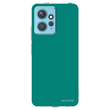 Picasee átlátszó szilikon tok az alábbi mobiltelefonokra Xiaomi Redmi Note 12 4G - Emerald Mist