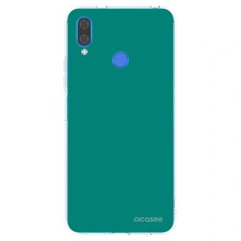 Picasee átlátszó szilikon tok az alábbi mobiltelefonokra Huawei Nova 3i - Emerald Mist