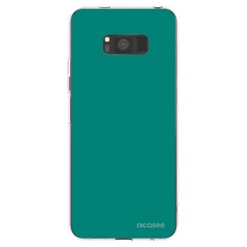 Picasee átlátszó szilikon tok az alábbi mobiltelefonokra Samsung Galaxy S8 G950F - Emerald Mist