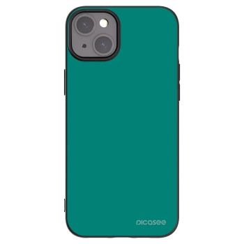 Picasee fekete szilikon tok az alábbi mobiltelefonokra Apple iPhone 15 Plus - Emerald Mist