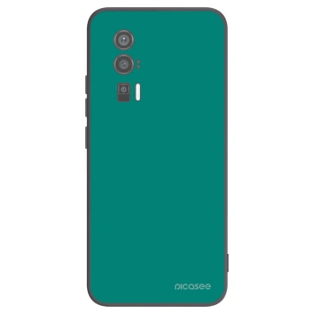 Picasee fekete szilikon tok az alábbi mobiltelefonokra Xiaomi Poco F5 Pro 5G - Emerald Mist