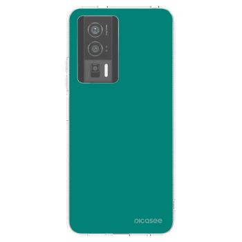 Picasee átlátszó szilikon tok az alábbi mobiltelefonokra Xiaomi Poco F5 Pro 5G - Emerald Mist
