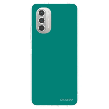 Picasee átlátszó szilikon tok az alábbi mobiltelefonokra Motorola Moto G51 - Emerald Mist