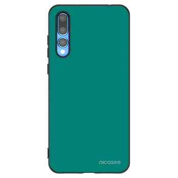 Picasee fekete szilikon tok az alábbi mobiltelefonokra Huawei P20 Pro - Emerald Mist