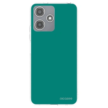 Picasee átlátszó szilikon tok az alábbi mobiltelefonokra Xiaomi Redmi 12 5G - Emerald Mist