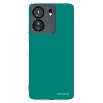 Picasee átlátszó szilikon tok az alábbi mobiltelefonokra Xiaomi Redmi 13C 4G - Emerald Mist