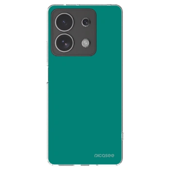 Picasee átlátszó szilikon tok az alábbi mobiltelefonokra Xiaomi Redmi Note 13 4G - Emerald Mist