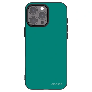 Picasee fekete szilikon tok az alábbi mobiltelefonokra Apple iPhone 16 Pro Max - Emerald Mist