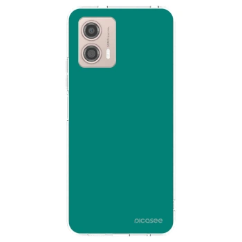 Picasee átlátszó szilikon tok az alábbi mobiltelefonokra Motorola Moto G53 5G - Emerald Mist