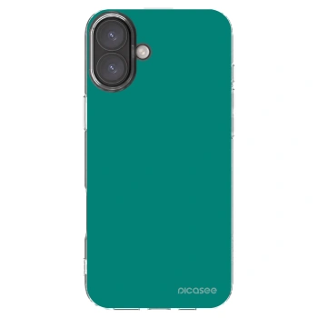 Picasee átlátszó szilikon tok az alábbi mobiltelefonokra Apple iPhone 16 Plus - Emerald Mist