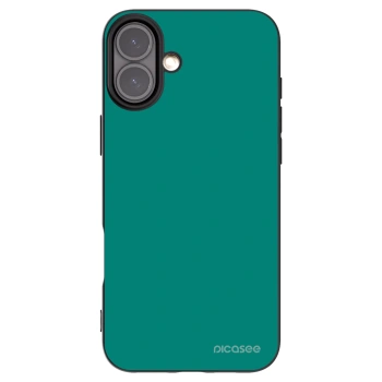 Picasee fekete szilikon tok az alábbi mobiltelefonokra Apple iPhone 16 Plus - Emerald Mist