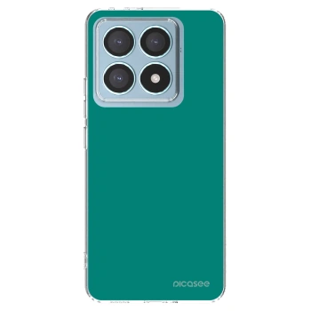 Picasee átlátszó szilikon tok az alábbi mobiltelefonokra Xiaomi 14T Pro - Emerald Mist