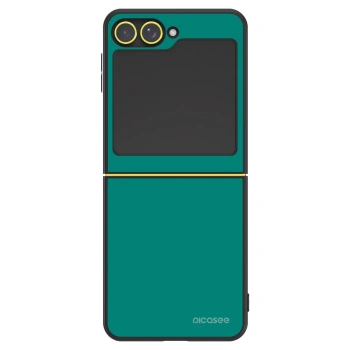 Szilikon tok erre a típusra Samsung Galaxy Z Flip5 5G - Emerald Mist
