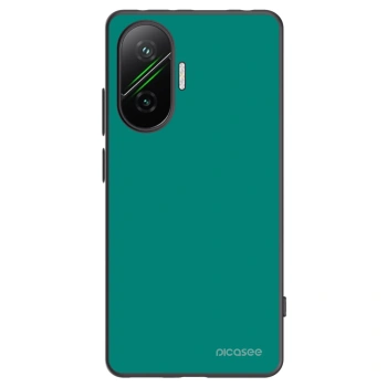 Picasee fekete szilikon tok az alábbi mobiltelefonokra Xiaomi Poco F7 5G - Emerald Mist