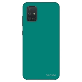 Szilikon tok erre a típusra Samsung Galaxy A71 A715F - Emerald Mist