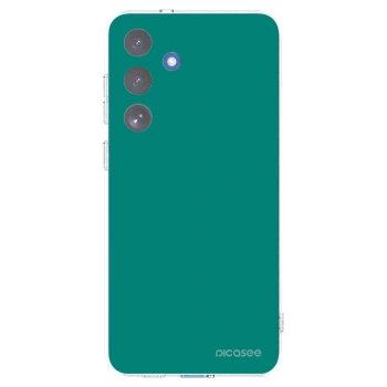 Picasee átlátszó szilikon tok az alábbi mobiltelefonokra Samsung Galaxy S25 FE 5G - Emerald Mist