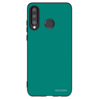 Picasee fekete szilikon tok az alábbi mobiltelefonokra Huawei P30 Lite - Emerald Mist