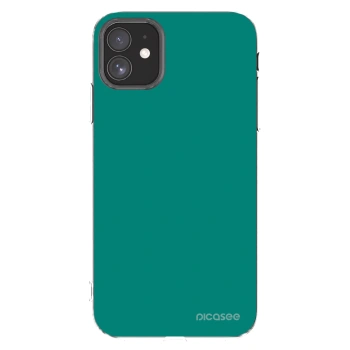Picasee átlátszó szilikon tok az alábbi mobiltelefonokra Apple iPhone 11 - Emerald Mist