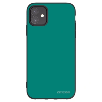 Picasee fekete szilikon tok az alábbi mobiltelefonokra Apple iPhone 11 - Emerald Mist