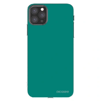 Picasee átlátszó szilikon tok az alábbi mobiltelefonokra Apple iPhone 11 Pro Max - Emerald Mist