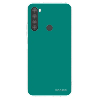 Picasee átlátszó szilikon tok az alábbi mobiltelefonokra Xiaomi Redmi Note 8 - Emerald Mist