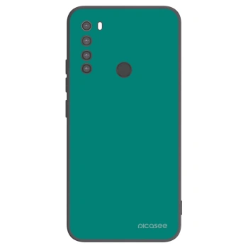 Picasee fekete szilikon tok az alábbi mobiltelefonokra Xiaomi Redmi Note 8 - Emerald Mist
