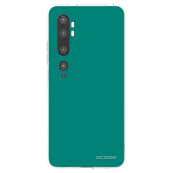 Picasee átlátszó szilikon tok az alábbi mobiltelefonokra Xiaomi Mi Note 10 (Pro) - Emerald Mist