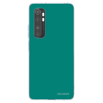 Picasee átlátszó szilikon tok az alábbi mobiltelefonokra Xiaomi Mi Note 10 Lite - Emerald Mist