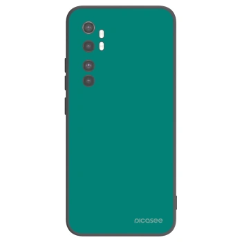 Picasee fekete szilikon tok az alábbi mobiltelefonokra Xiaomi Mi Note 10 Lite - Emerald Mist