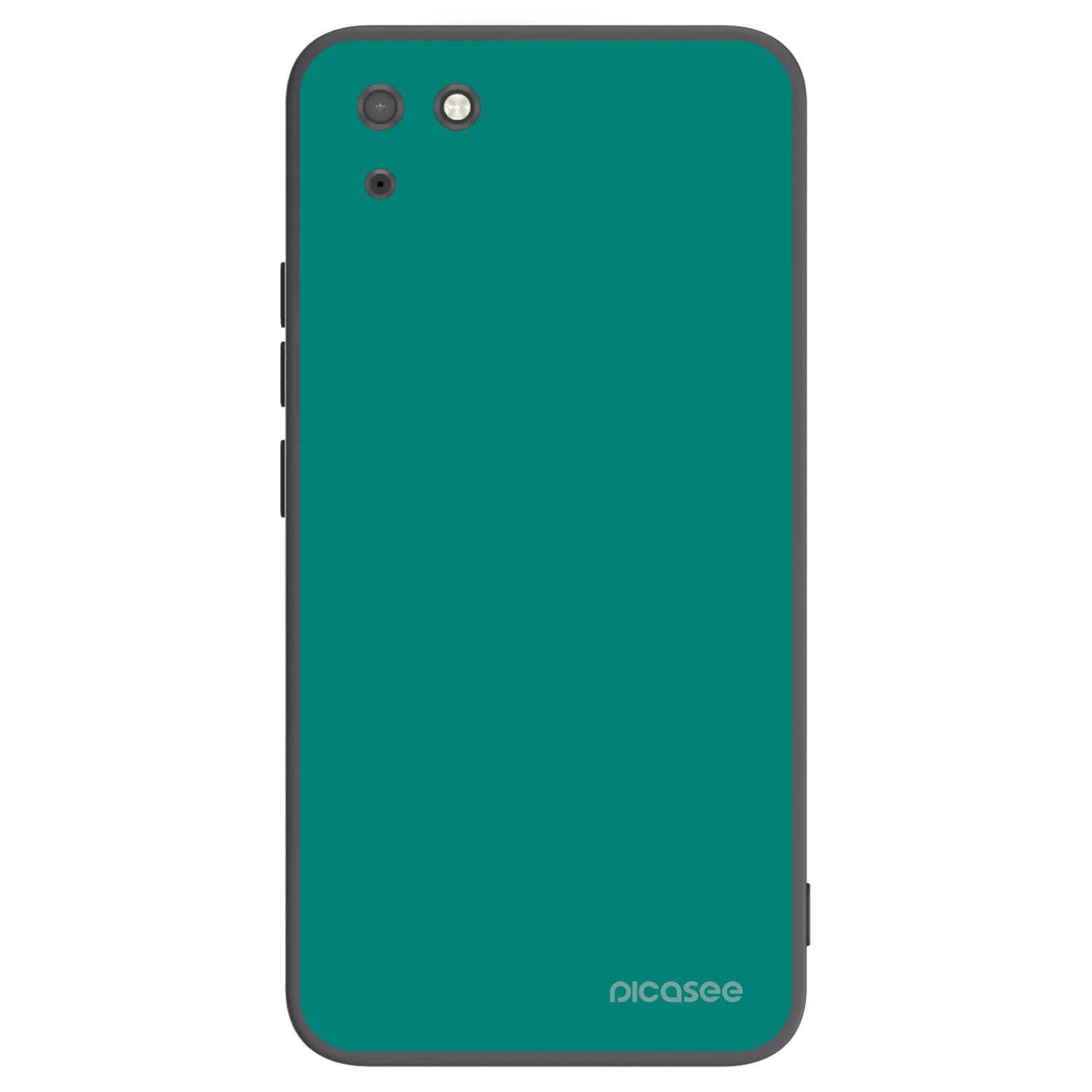 Picasee fekete szilikon tok az alábbi mobiltelefonokra Huawei Y5P - Emerald Mist