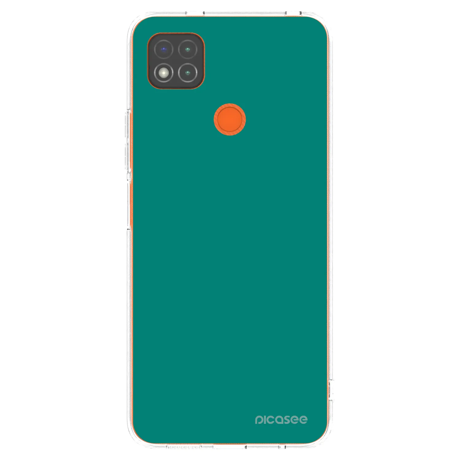 Picasee átlátszó szilikon tok az alábbi mobiltelefonokra Xiaomi Redmi 9C - Emerald Mist