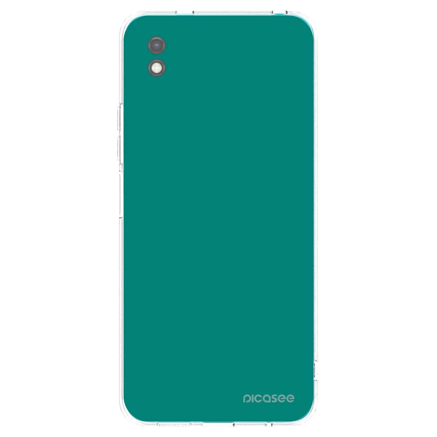 Picasee fekete szilikon tok az alábbi mobiltelefonokra Xiaomi Redmi 9A - Emerald Mist