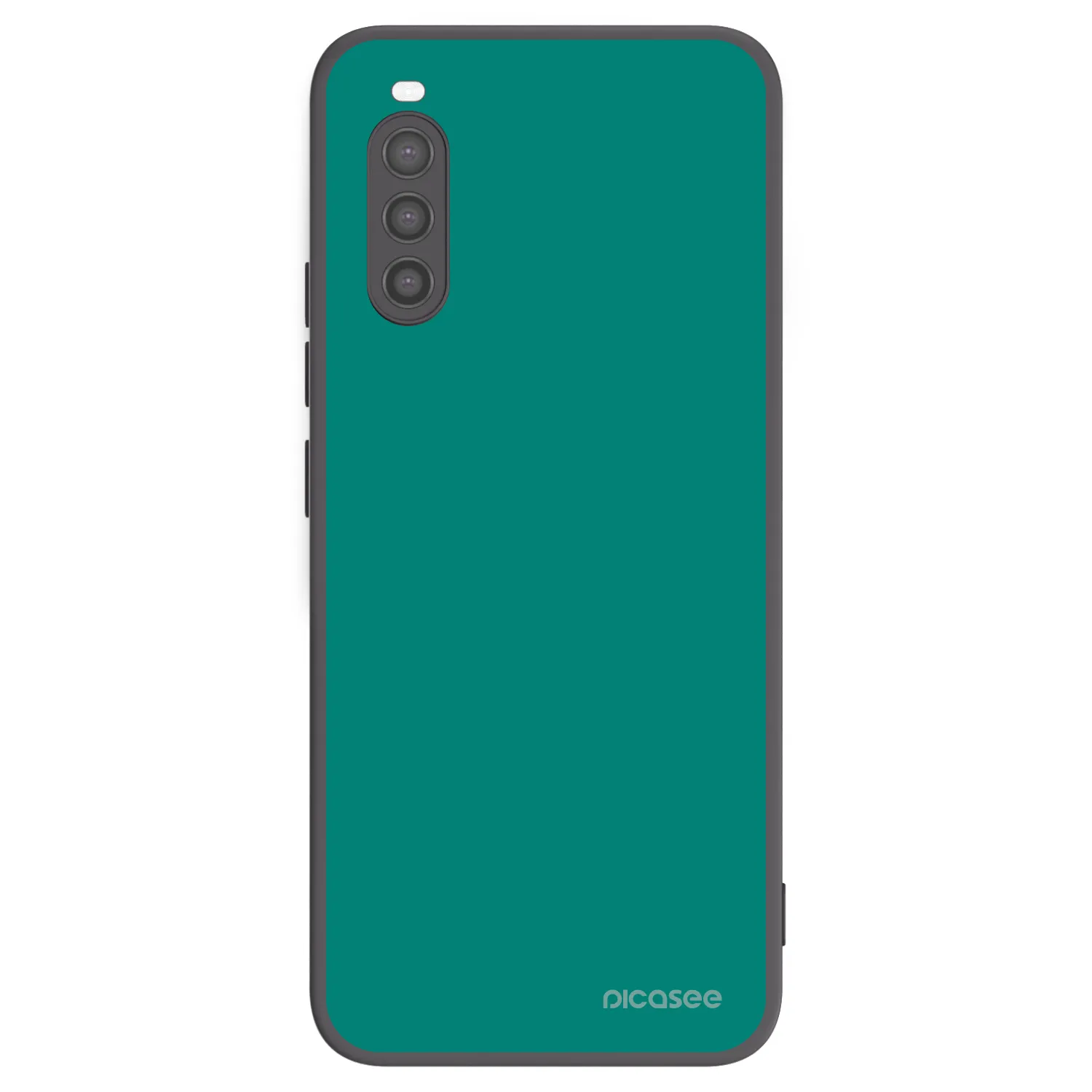 Picasee fekete szilikon tok az alábbi mobiltelefonokra Sony Xperia 10 II - Emerald Mist