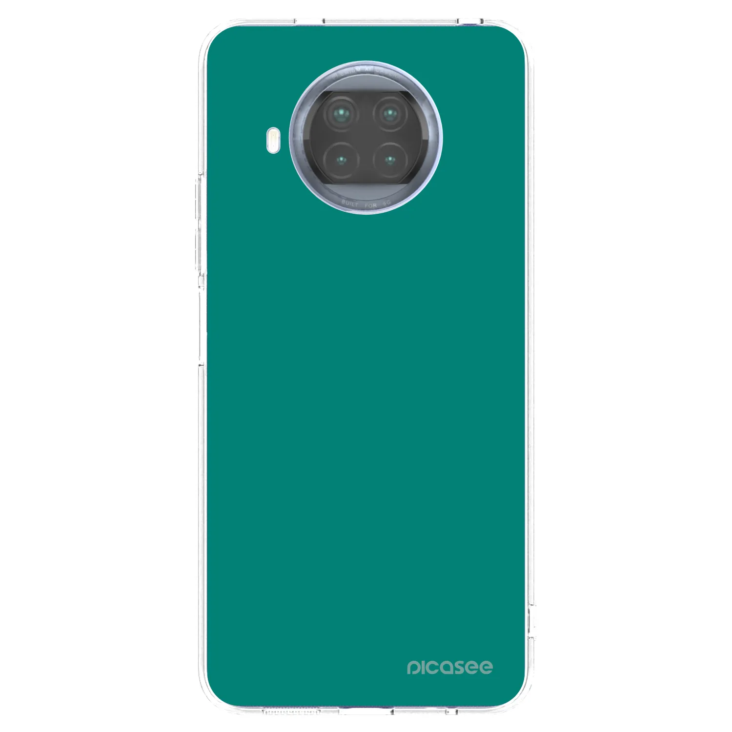 Picasee átlátszó szilikon tok az alábbi mobiltelefonokra Xiaomi Mi 10T Lite - Emerald Mist