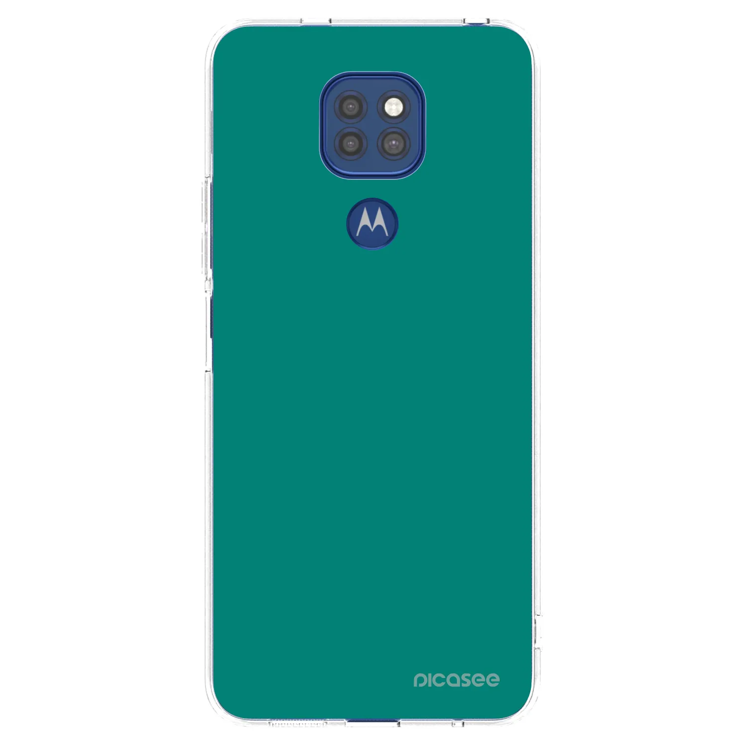 Picasee átlátszó szilikon tok az alábbi mobiltelefonokra Motorola Moto G9 Play - Emerald Mist