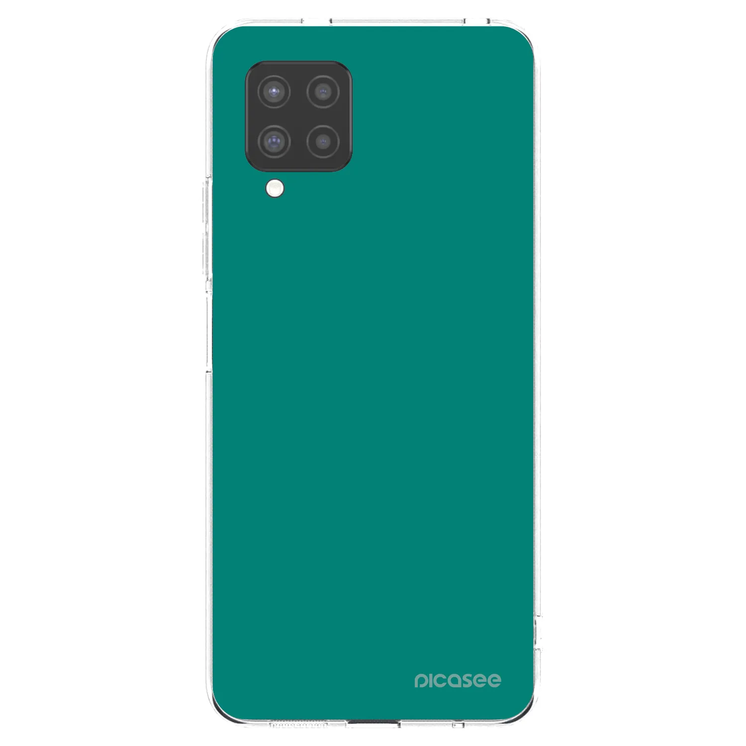 Picasee átlátszó szilikon tok az alábbi mobiltelefonokra Samsung Galaxy A42 A426B - Emerald Mist