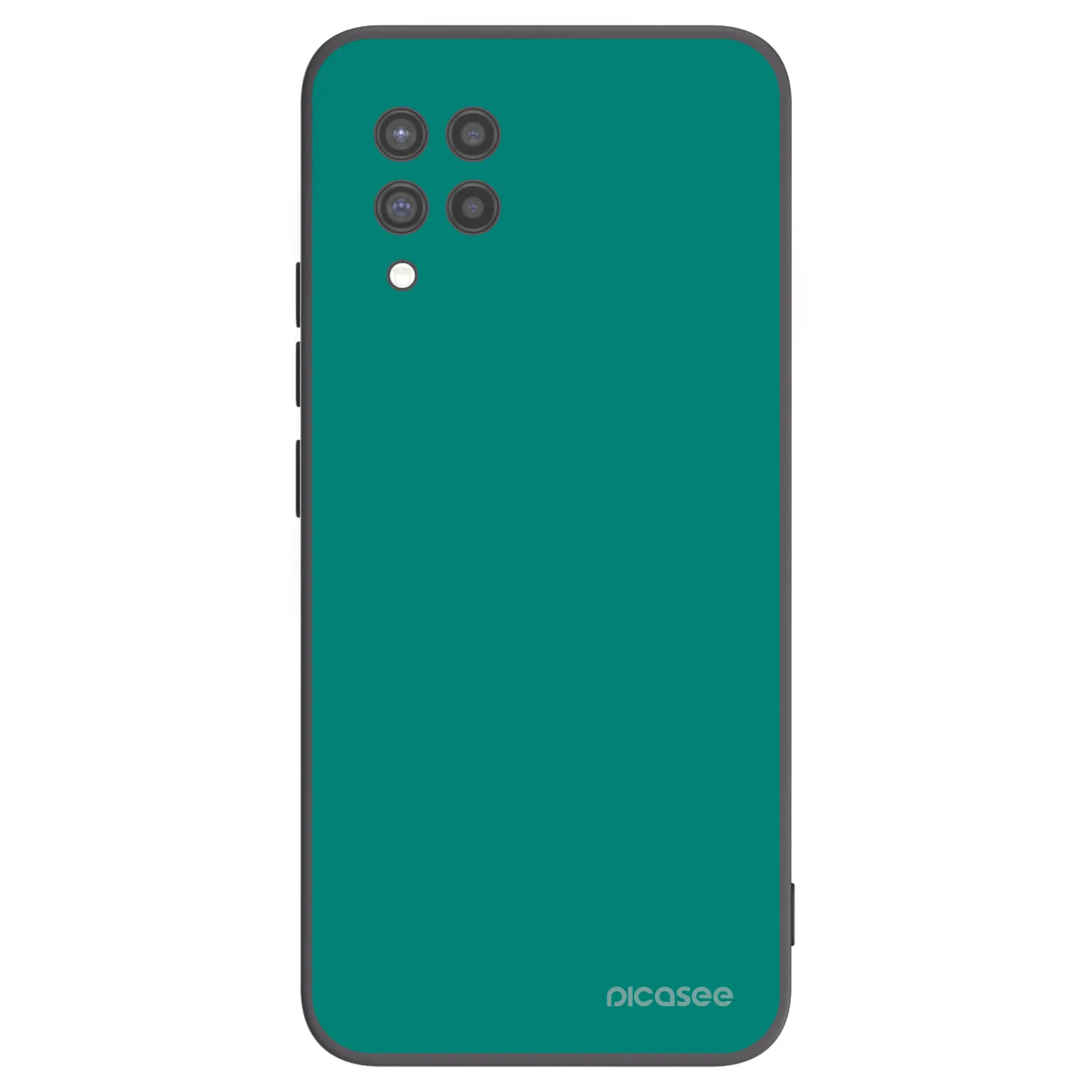 Picasee fekete szilikon tok az alábbi mobiltelefonokra Samsung Galaxy A42 A426B - Emerald Mist