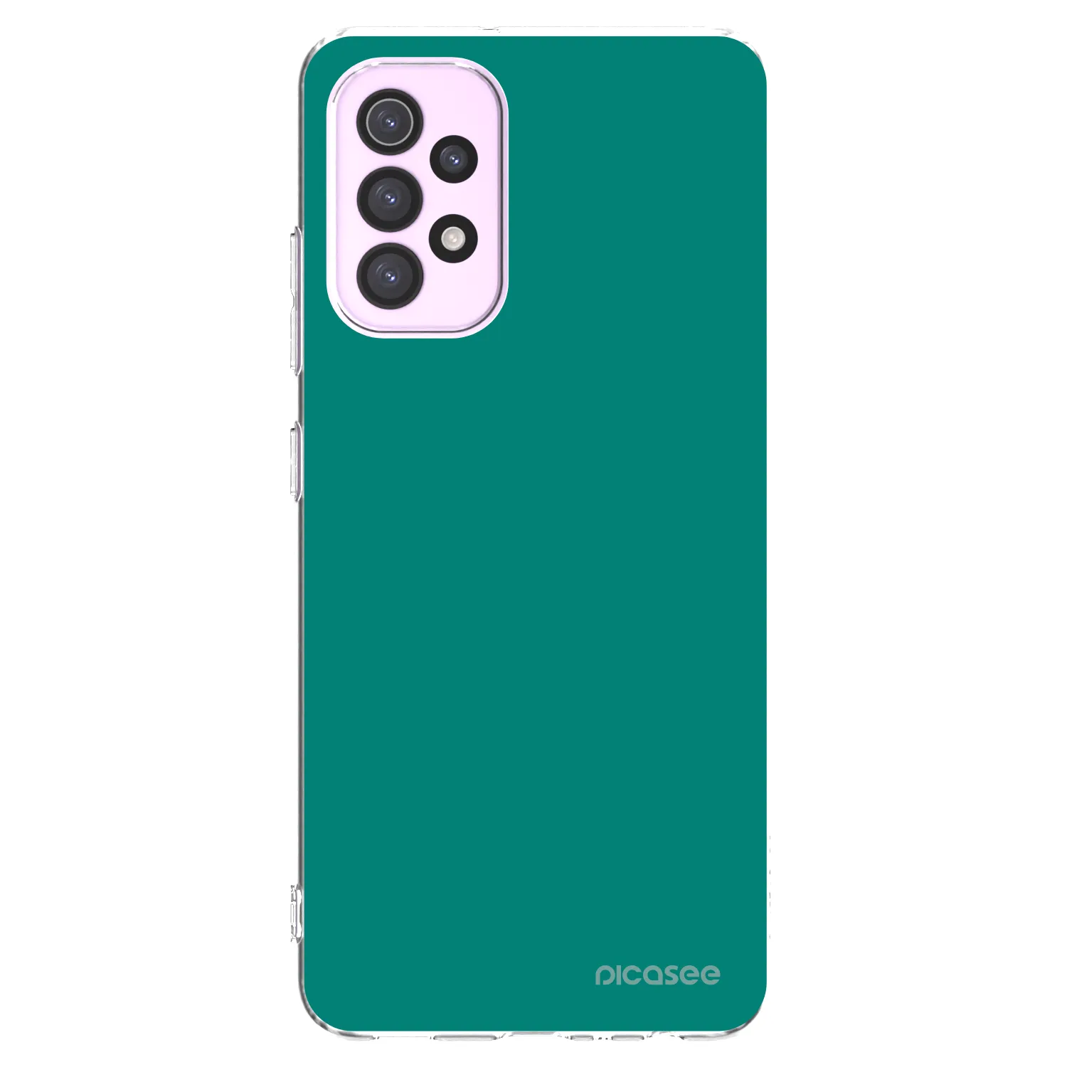 Picasee átlátszó szilikon tok az alábbi mobiltelefonokra Samsung Galaxy A32 5G A326B - Emerald Mist