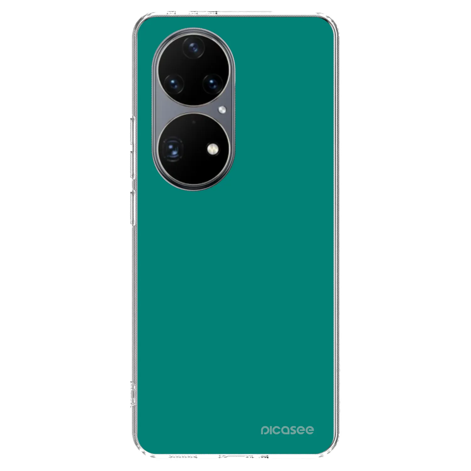 Picasee átlátszó szilikon tok az alábbi mobiltelefonokra Huawei P50 - Emerald Mist