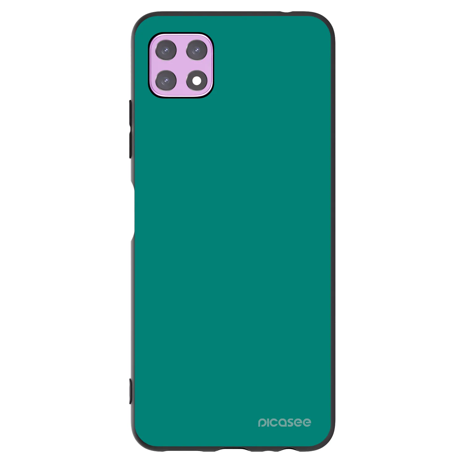 Picasee fekete szilikon tok az alábbi mobiltelefonokra Samsung Galaxy A22 A226B 5G - Emerald Mist