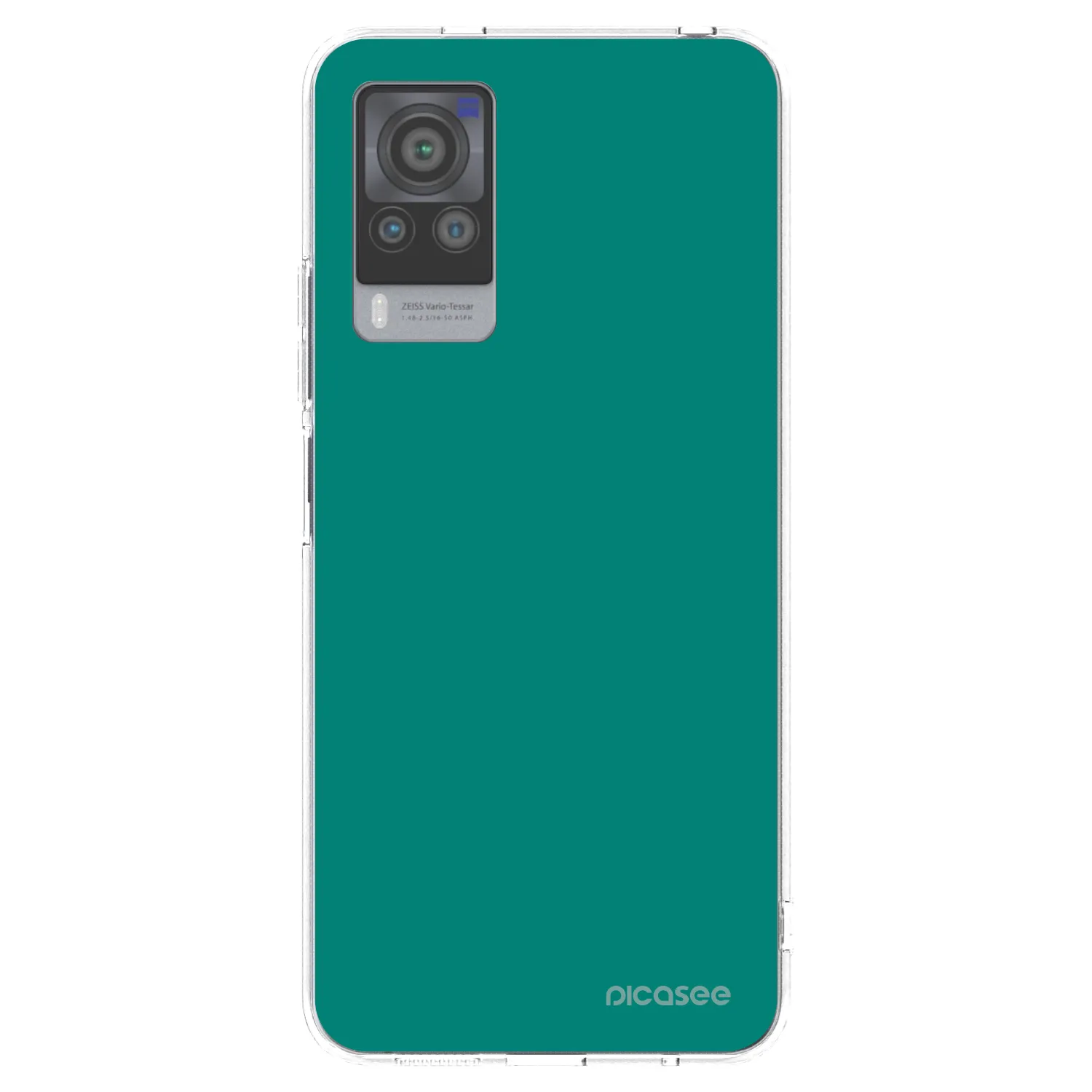Picasee átlátszó szilikon tok az alábbi mobiltelefonokra Vivo X60 Pro 5G - Emerald Mist