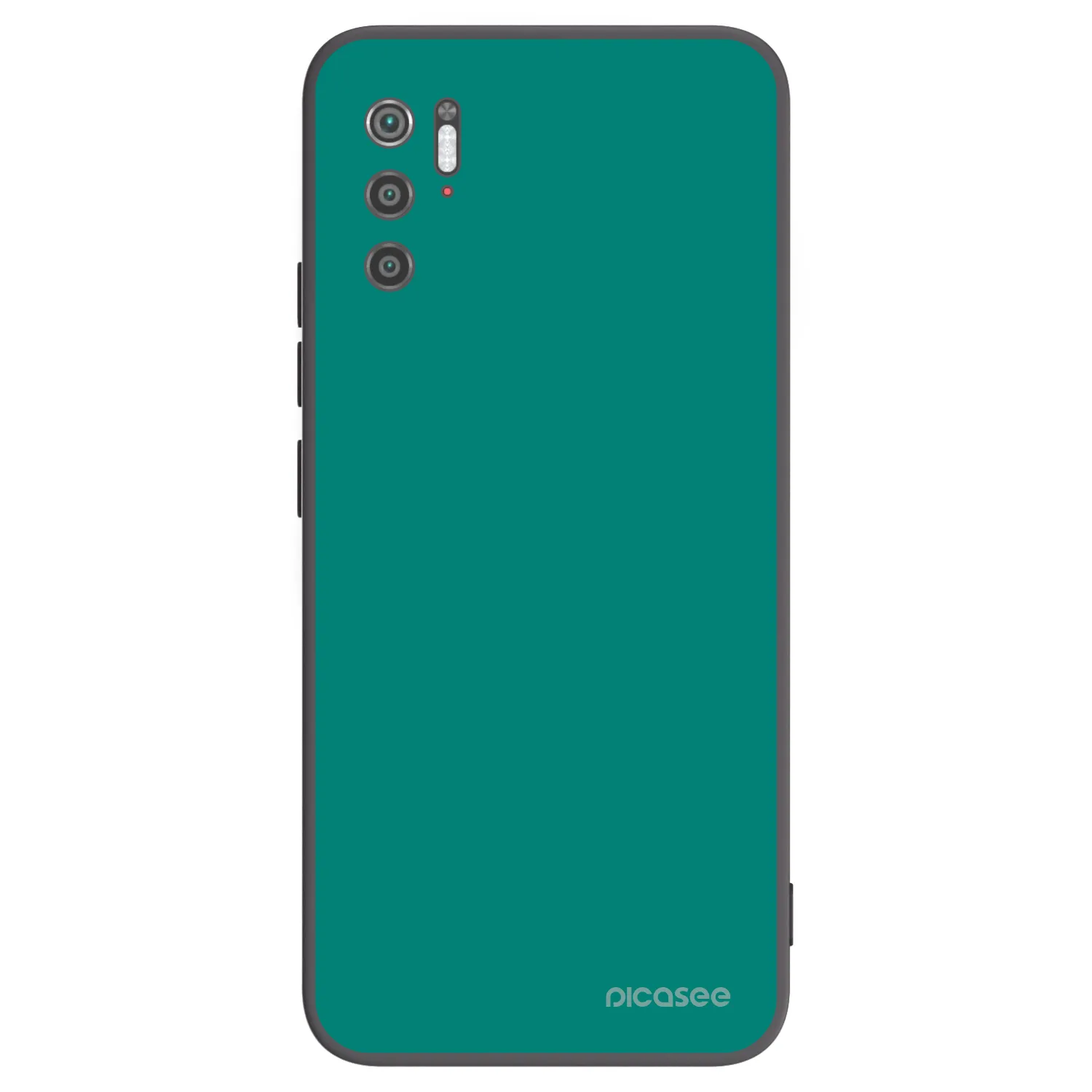 Picasee fekete szilikon tok az alábbi mobiltelefonokra Xiaomi Poco M3 Pro 5G - Emerald Mist