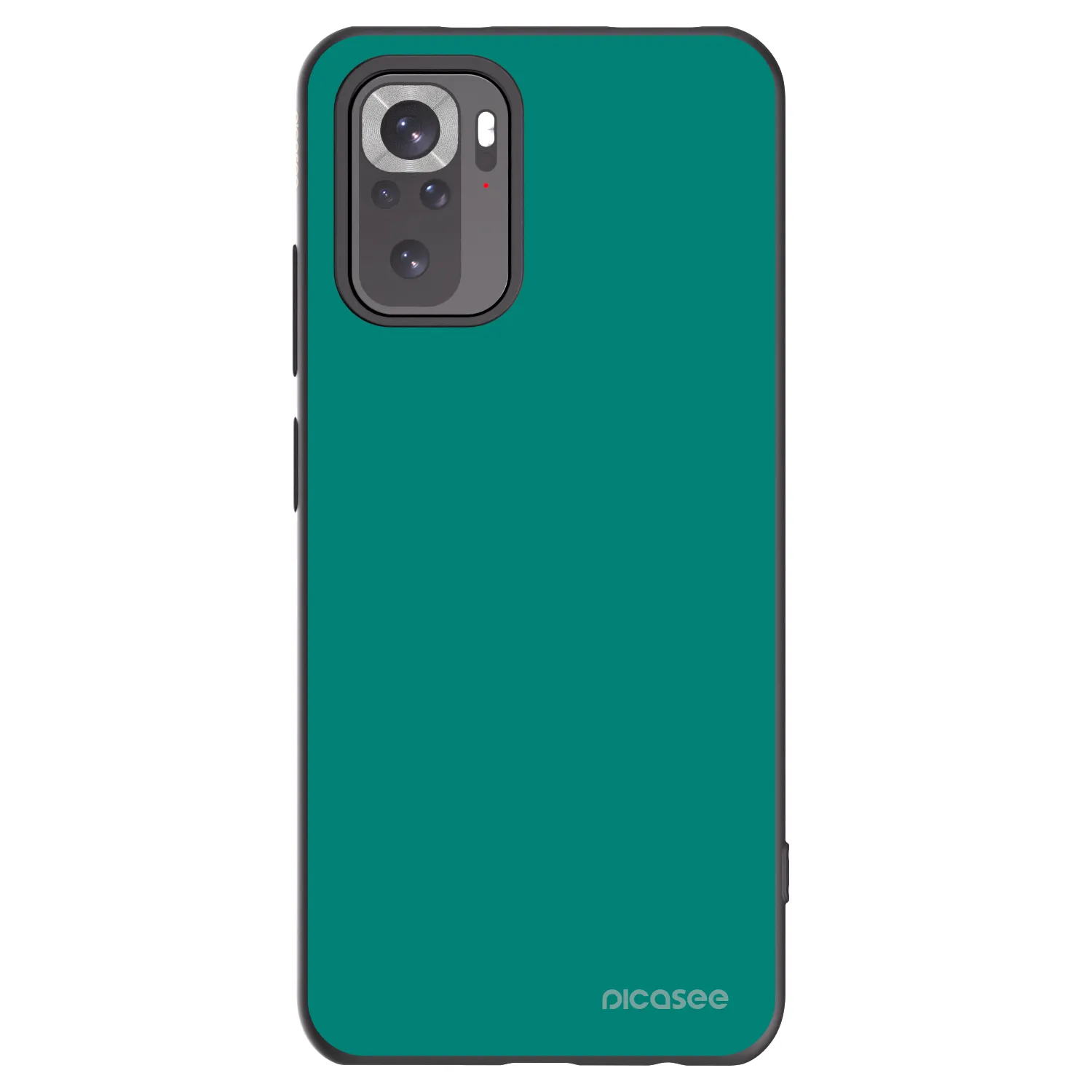 Picasee fekete szilikon tok az alábbi mobiltelefonokra Xiaomi Redmi Note 11S 4G - Emerald Mist