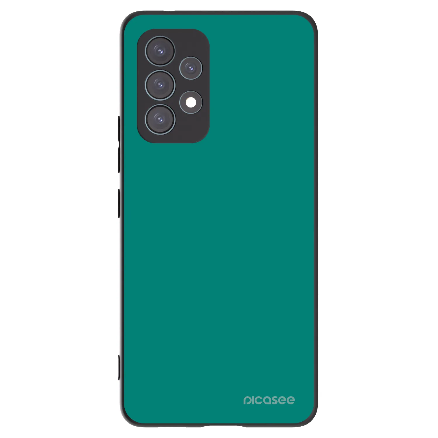 Picasee fekete szilikon tok az alábbi mobiltelefonokra Samsung Galaxy A53 5G A536 - Emerald Mist